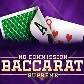 Baccarat Supreme online game logo by OneTouch Games on lizarocasino.co.nz