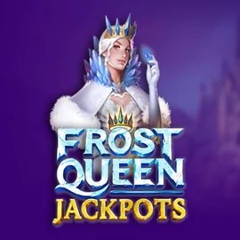 Frost Queen Jackpots by Yggdrasil, showcased at lizarocasino.co.nz – game logo