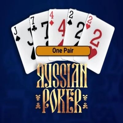 Russian Poker logo – Table Games by OneTouch Games at Lizaro Casino